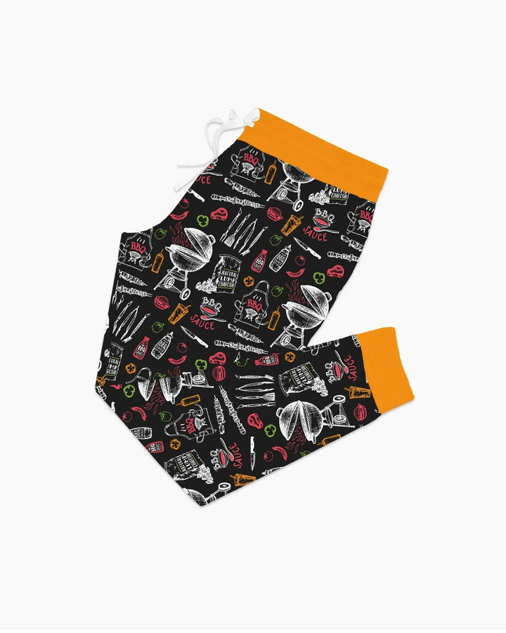 Gartengrillparty Familien-Partnerlook Bambus Damen Schlafanzug Set