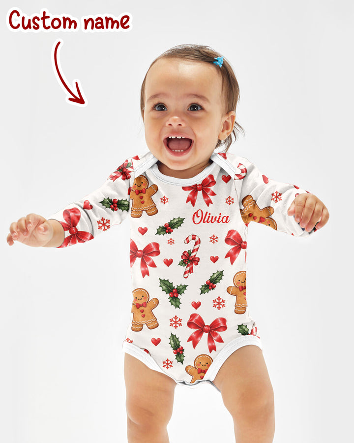 Gingerbread Cuddles Bamboo Bodysuit