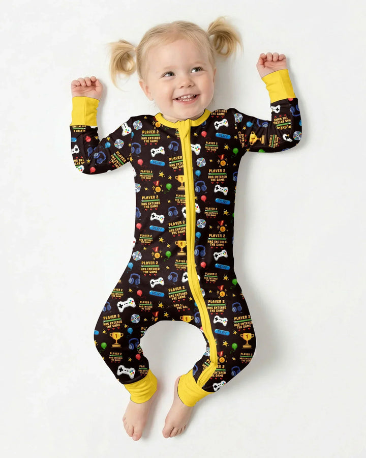 Gerippte Babykleidung mit individuellem Foto - Weich &amp; Skizzenhaft