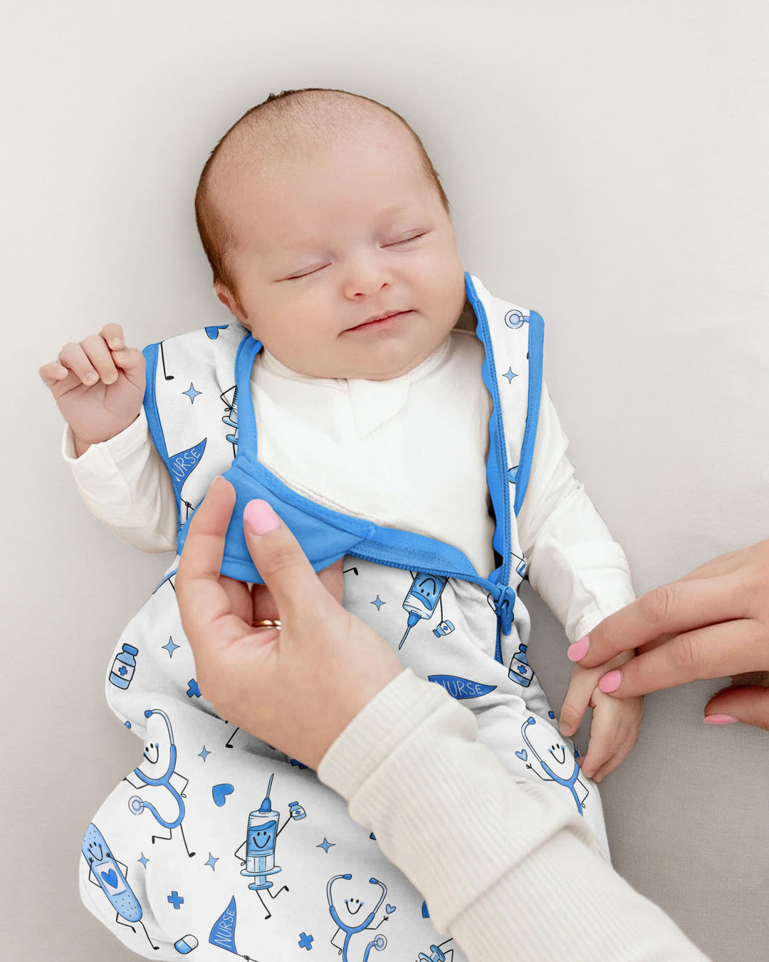 Cute Nurse Crew Bamboo Sleep Bag