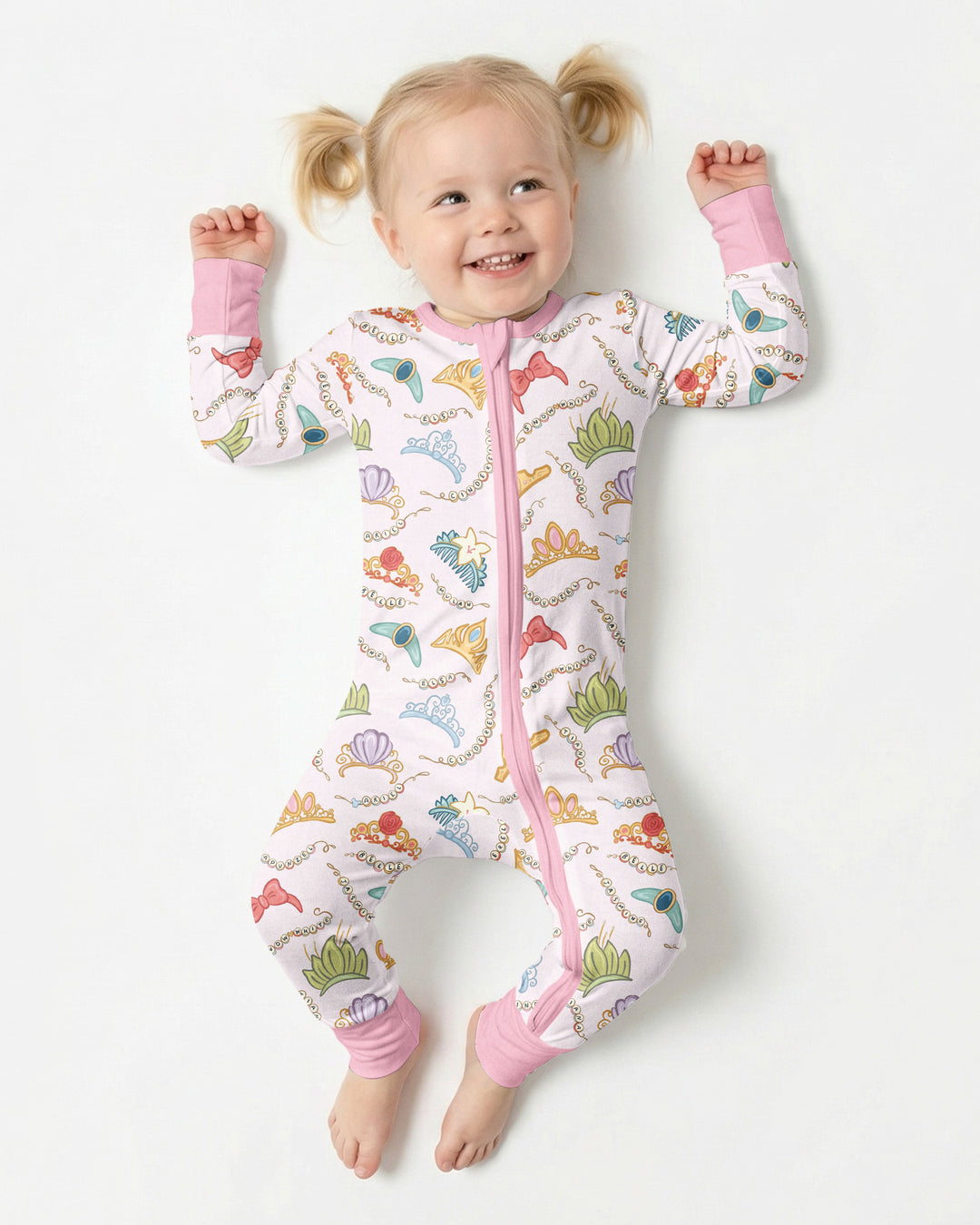 Princess Crowns Bamboo Convertible Zippy
