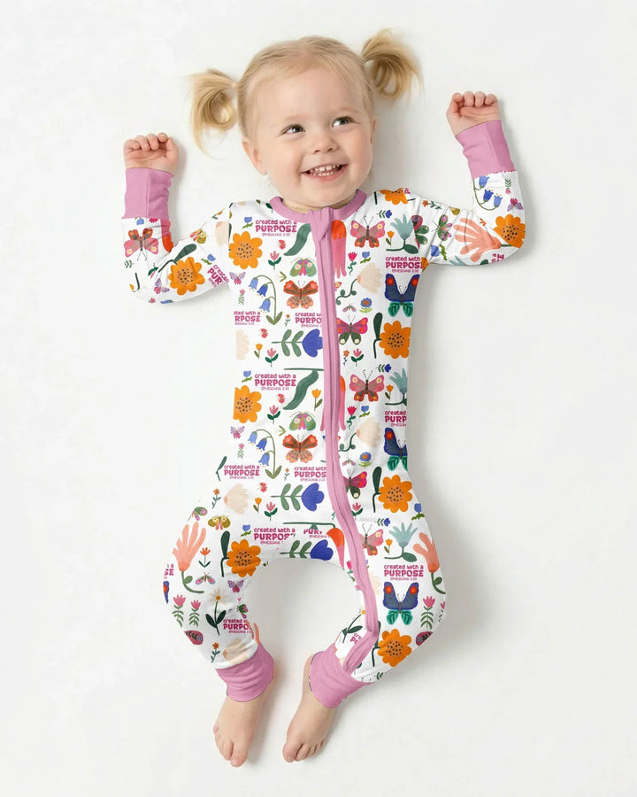 Gerippte Babykleidung mit individuellem Foto - Weich &amp; Skizzenhaft