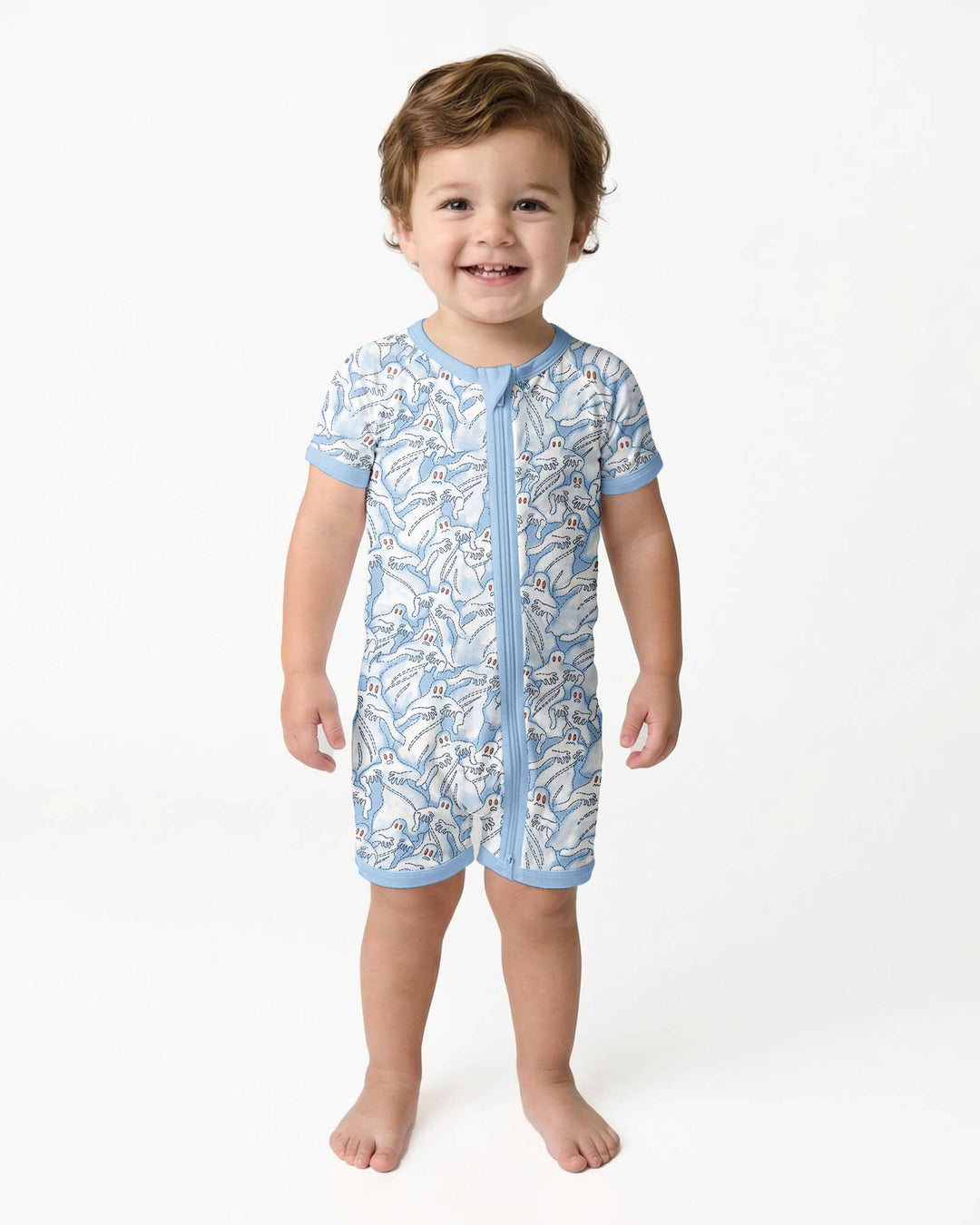 Ghostly Threads Bamboo Shorty Zippy