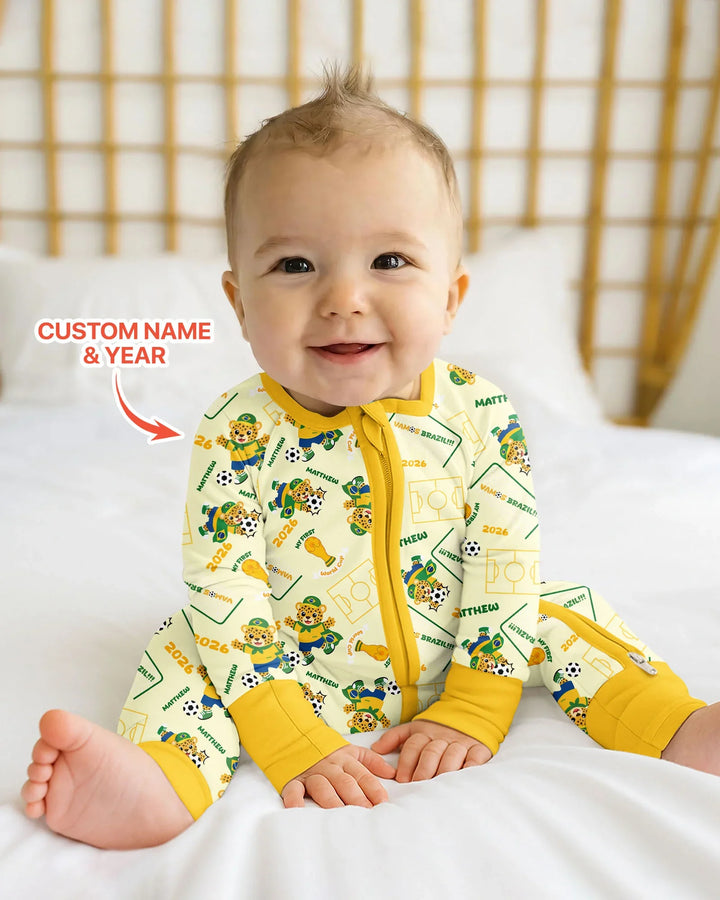 Gerippte Babykleidung mit individuellem Foto - Weich &amp; Skizzenhaft