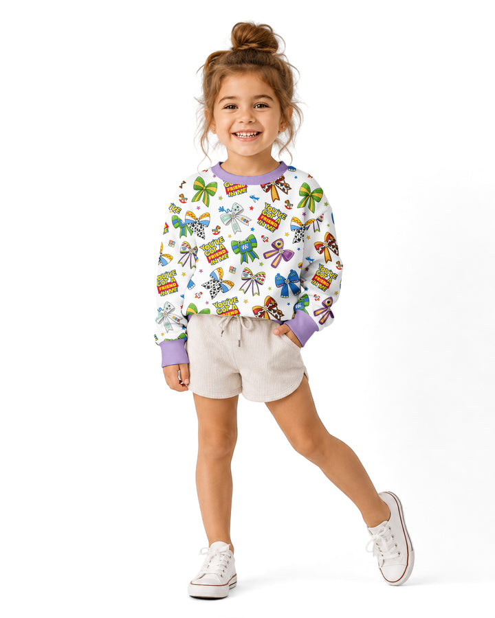 Sweatshirt mit Rundhalsausschnitt aus Bambusfaser