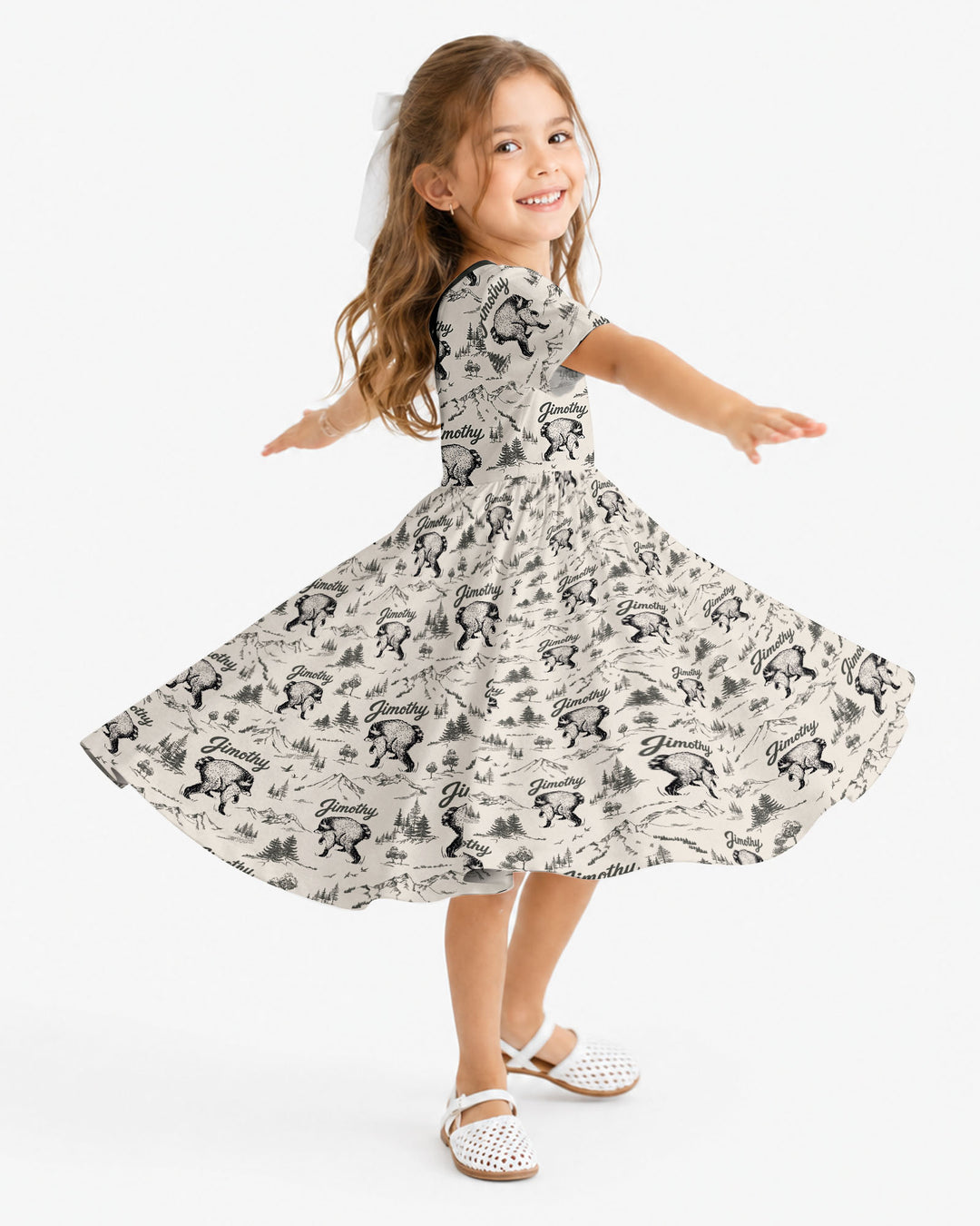 Vorlage Bambus Twirl Kleid