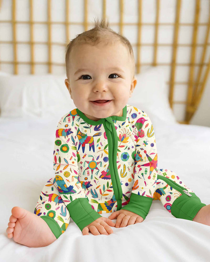 Gerippte Babykleidung mit individuellem Foto - Weich &amp; Skizzenhaft