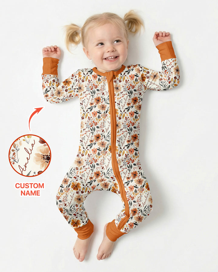 Gerippte Babykleidung mit individuellem Foto - Weich &amp; Skizzenhaft