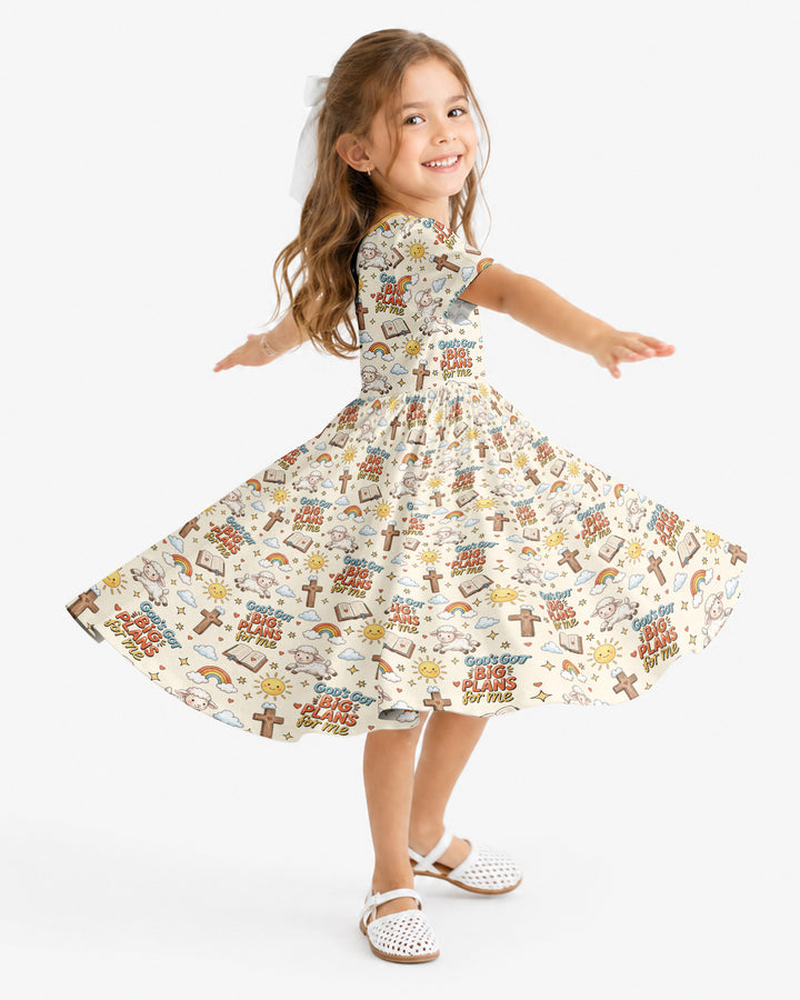 Vorlage Bambus Twirl Kleid