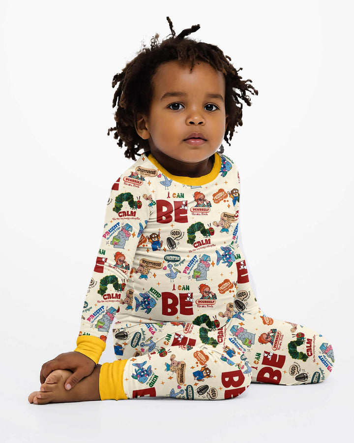 I Can Be Bamboo Two Piece Long Sleeve Pajama Set