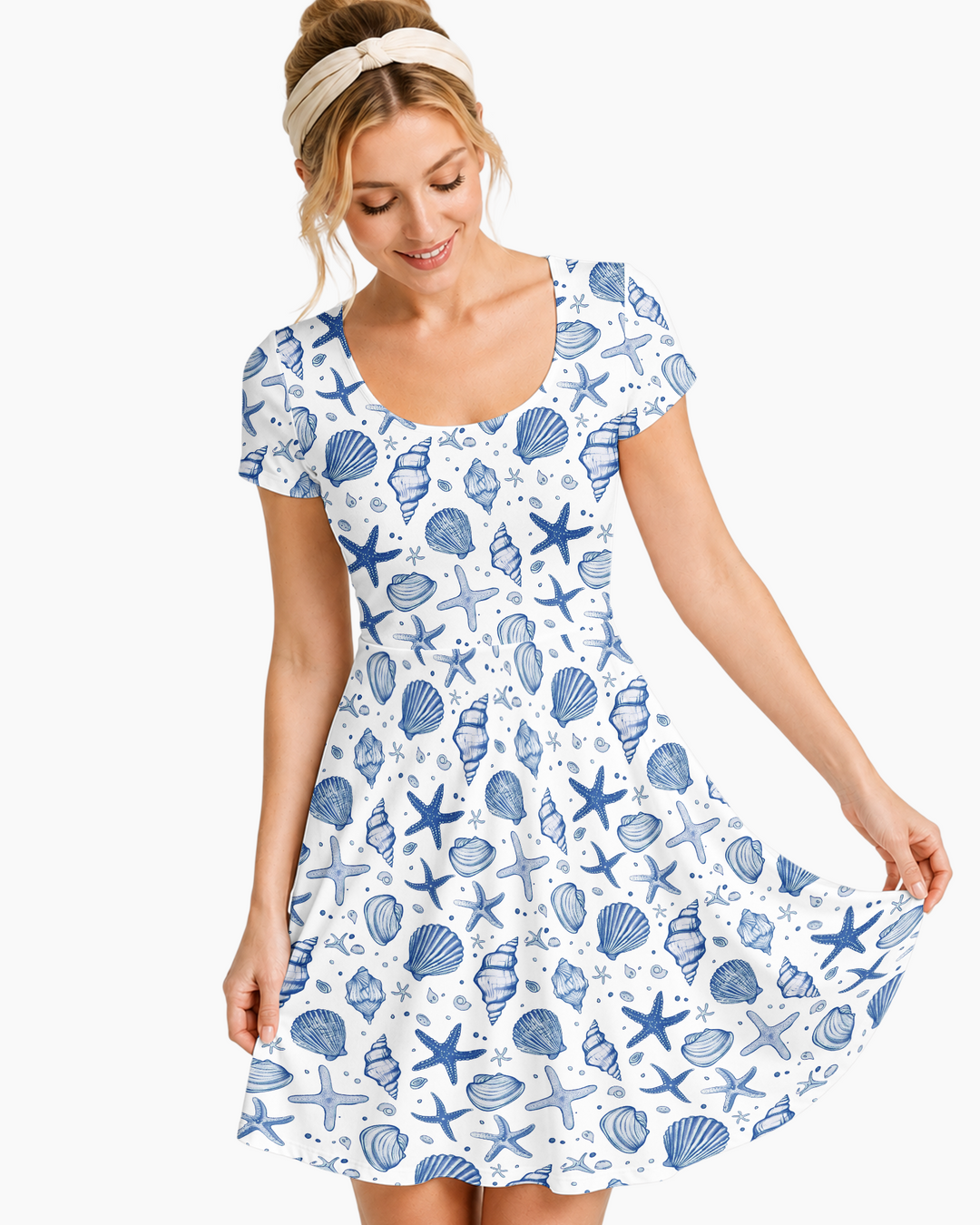 Vorlage Bambus Twirl Kleid