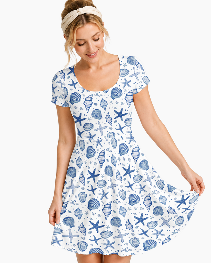 Vorlage Bambus Twirl Kleid