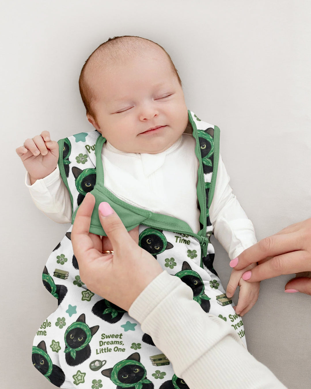 Purrfect Dreams Bamboo Sleep Bag