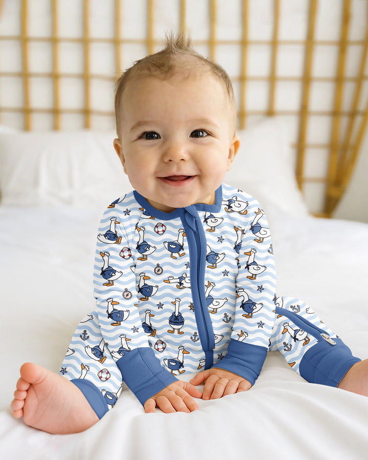 Gerippte Babykleidung mit individuellem Foto - Weich &amp; Skizzenhaft