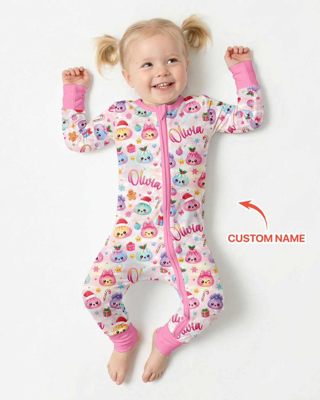 Christmas Dumpling Bamboo Convertible Zippy