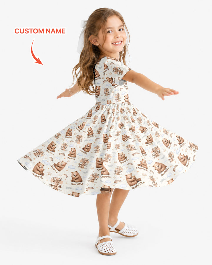 Vorlage Bambus Twirl Kleid