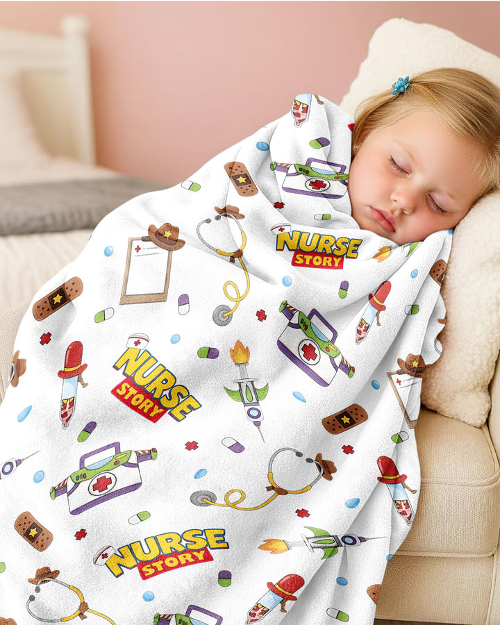 Nurse Story Bamboo Blanket