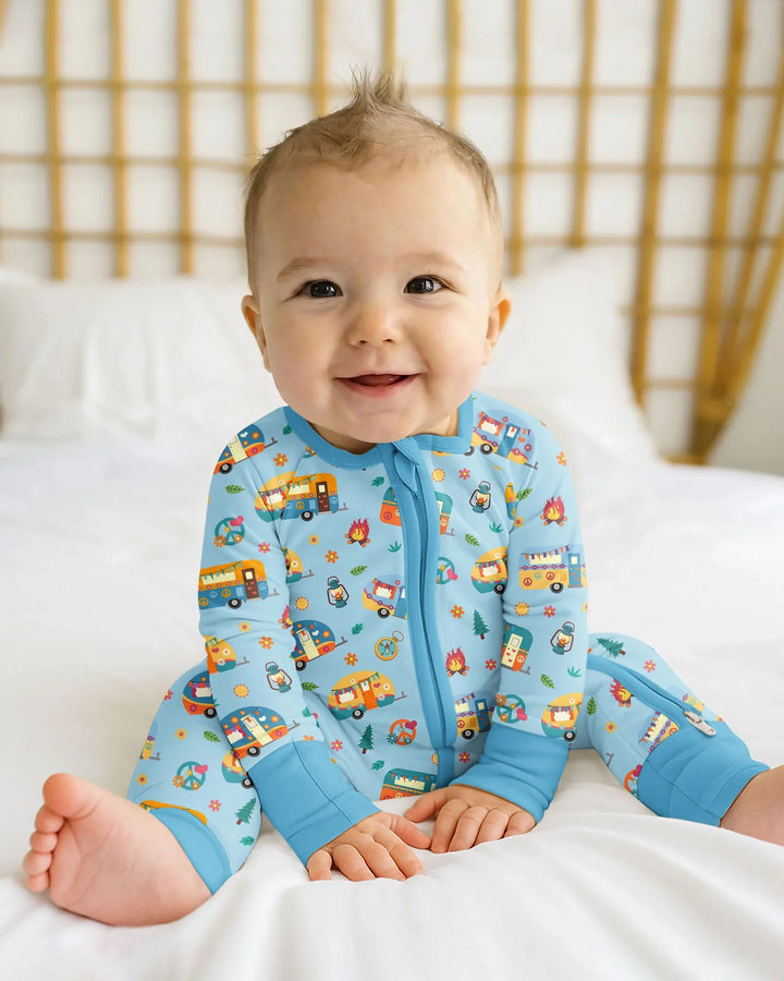 Gerippte Babykleidung mit individuellem Foto - Weich &amp; Skizzenhaft