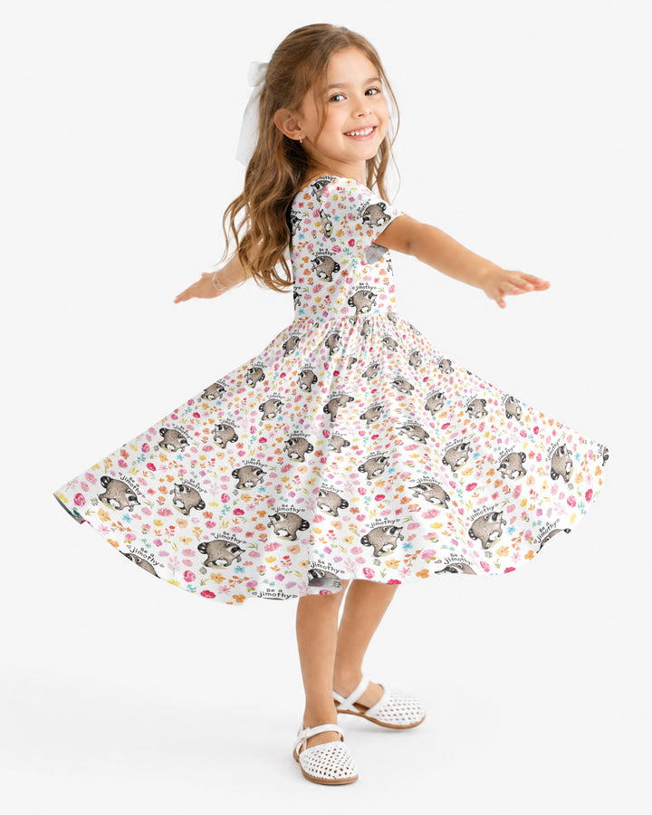 Be A Jimothy Family Matching Bamboo Twirl Dress