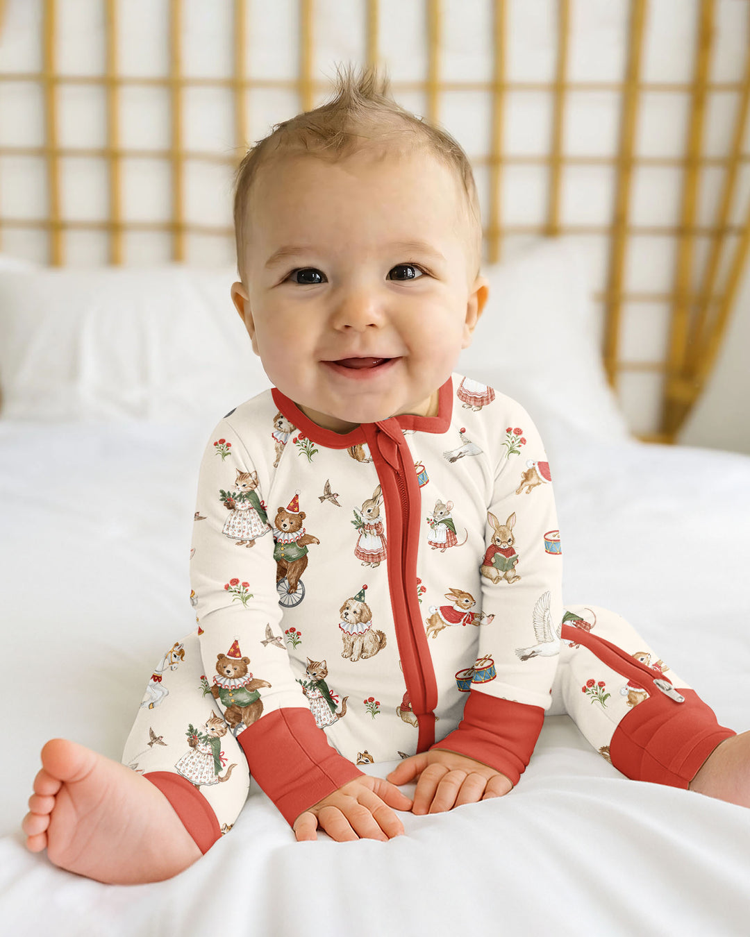 Winter & Vintage Bamboo Convertible Zippy