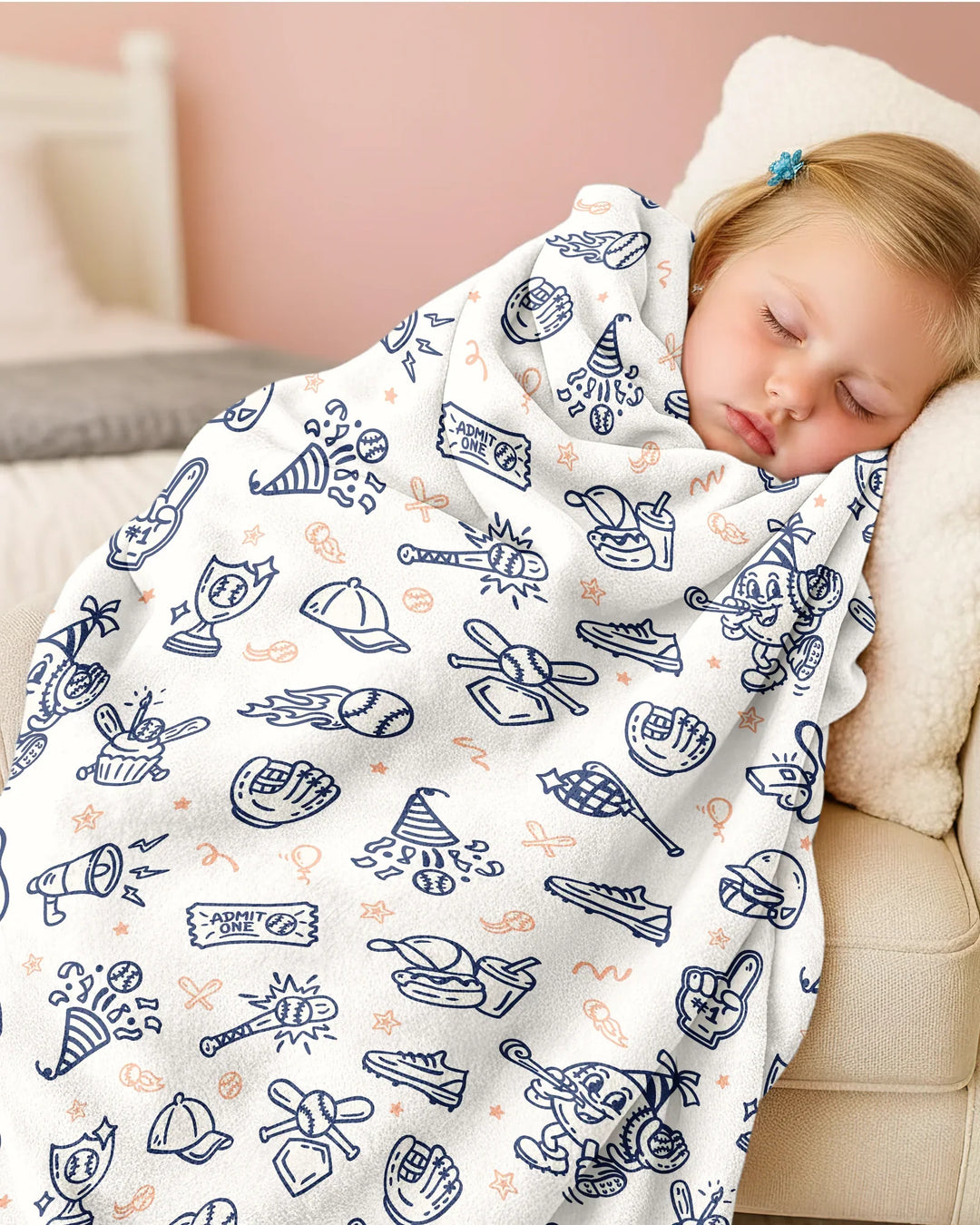Ballpark Bash Bamboo Blanket
