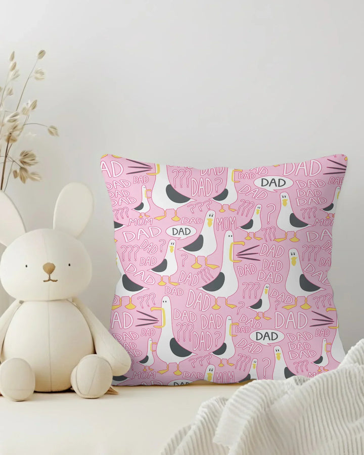 Funny Seagull DAD Bamboo Pillow Case