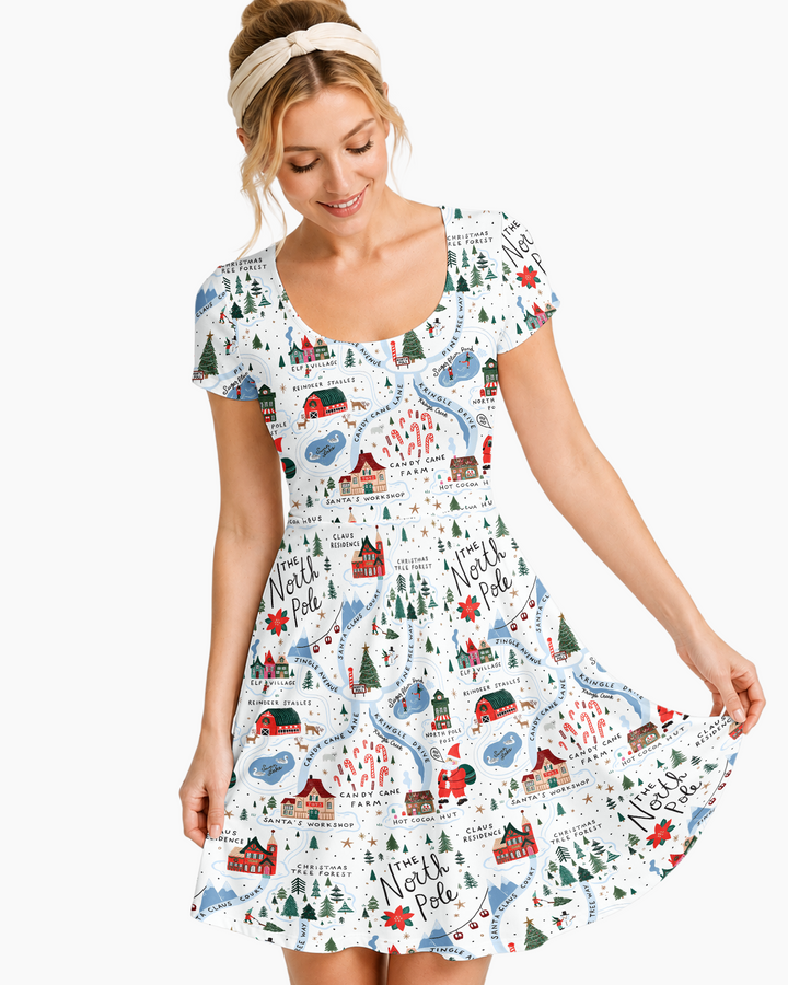 Vorlage Bambus Twirl Kleid