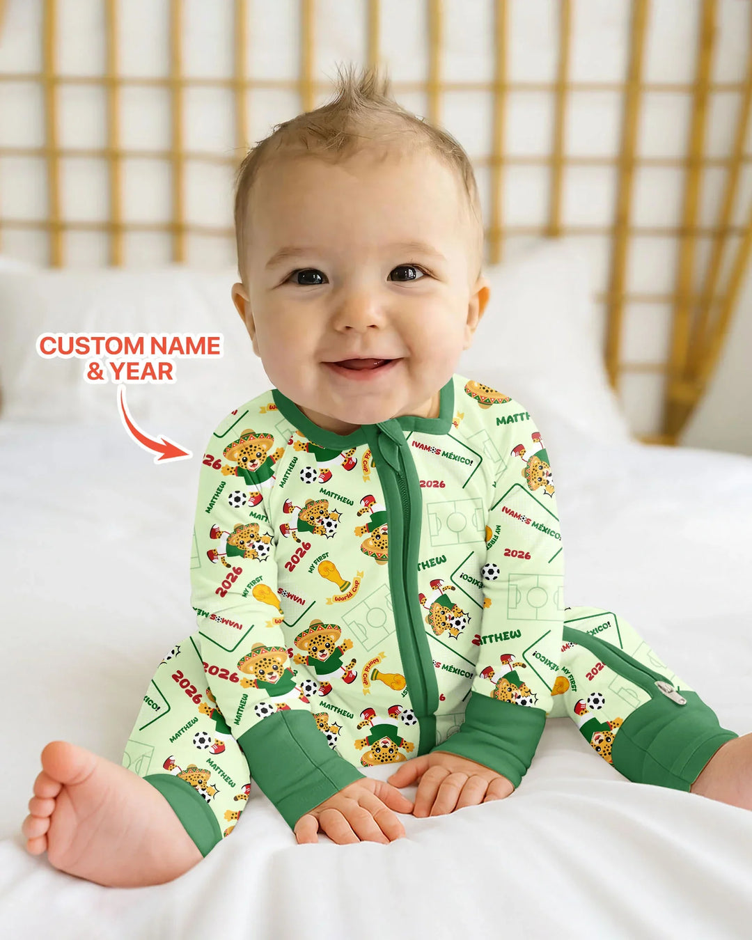 Gerippte Babykleidung mit individuellem Foto - Weich &amp; Skizzenhaft