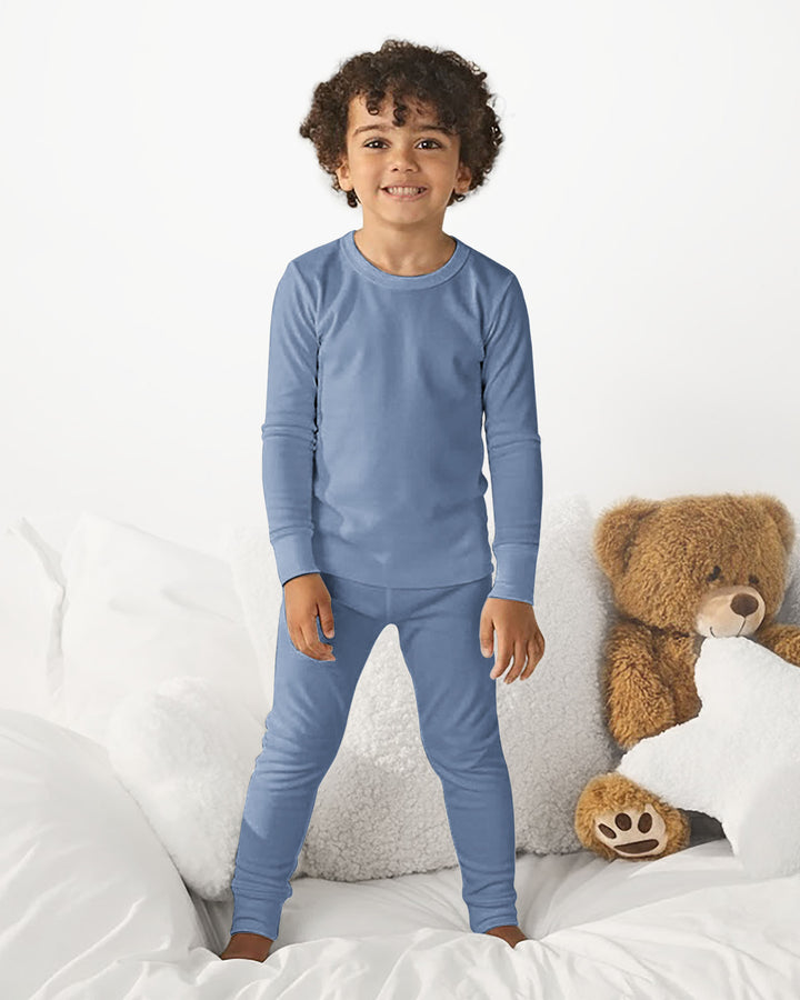 Slate Bamboo Two Piece Pajama Set
