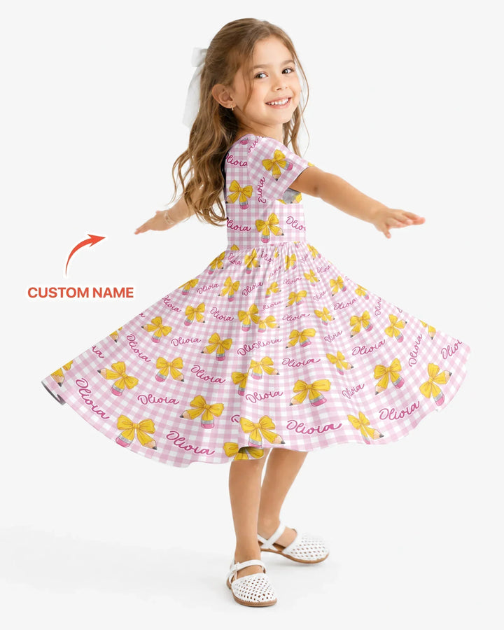 Vorlage Bambus Twirl Kleid