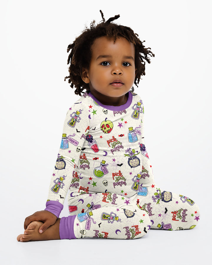 Pick Your Poison Bamboo Two Piece Long Sleeve Pajama Set