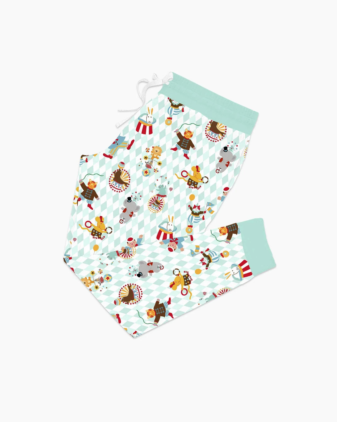 Circus-Tier-Bambus-Damen-Pyjama-Set