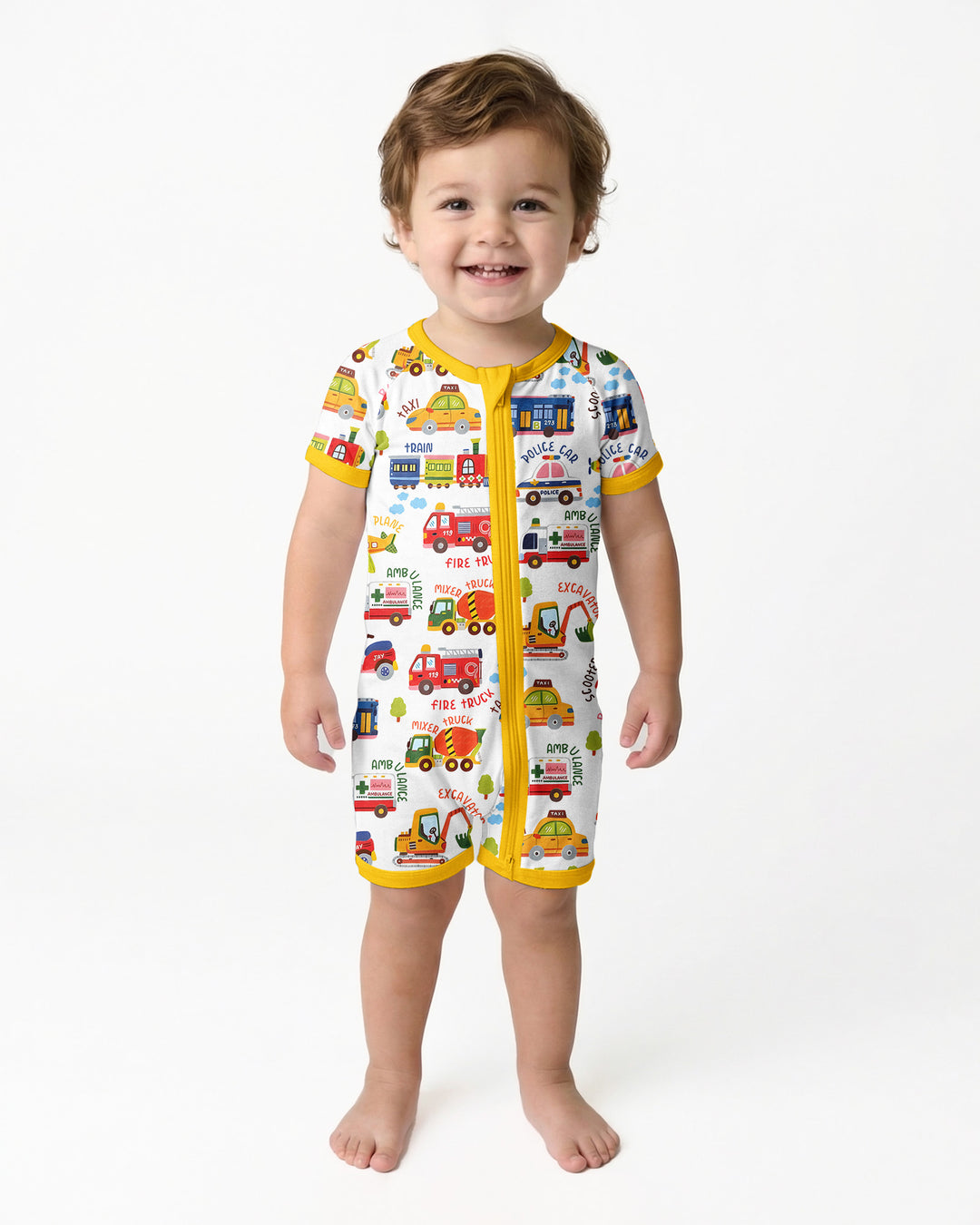 Beep Beep Adventure Bamboo Shorty Zippy