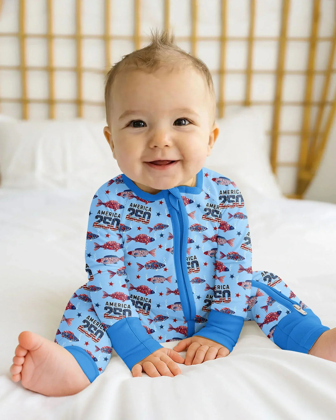 Gerippte Babykleidung mit individuellem Foto - Weich &amp; Skizzenhaft