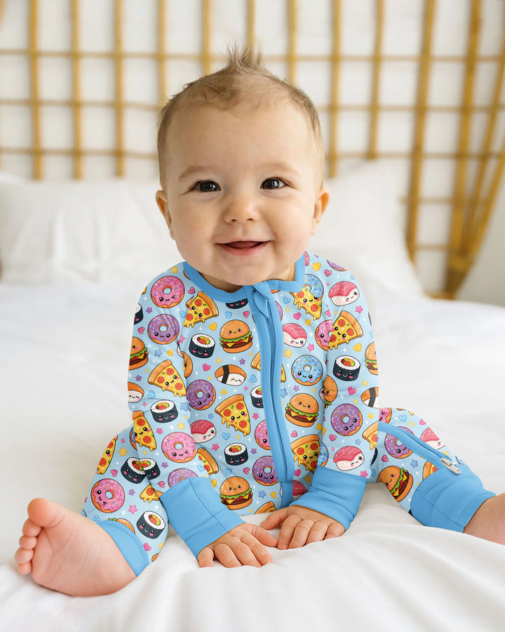Kawaii Snack Party Bamboo Convertible Zippy