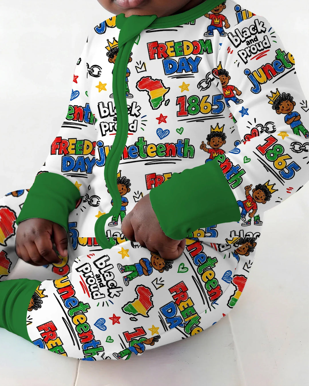 Juneteenth Black and Proud Bamboo Convertible Zippy