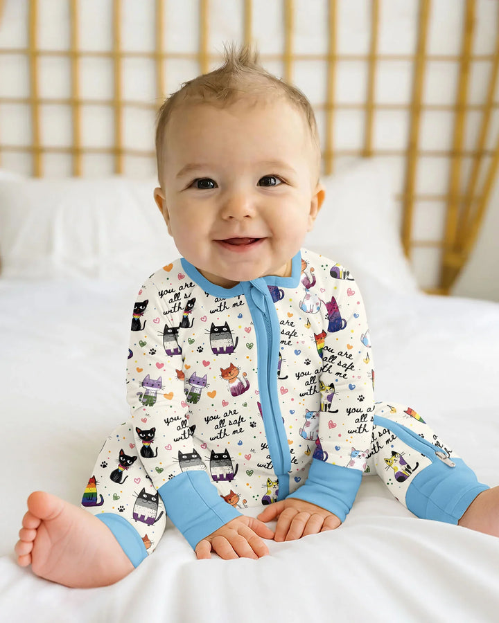 Gerippte Babykleidung mit individuellem Foto - Weich &amp; Skizzenhaft