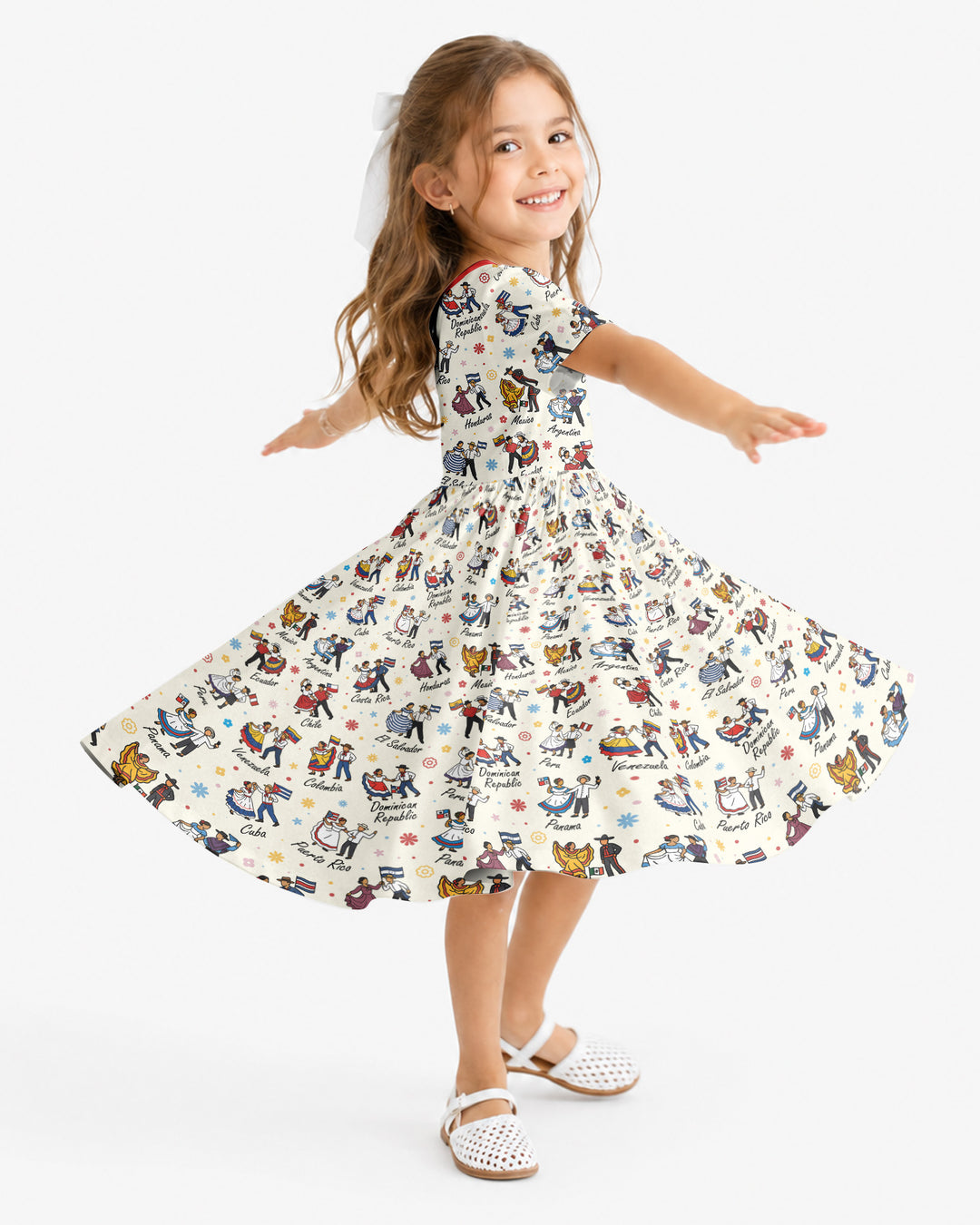 Vorlage Bambus Twirl Kleid