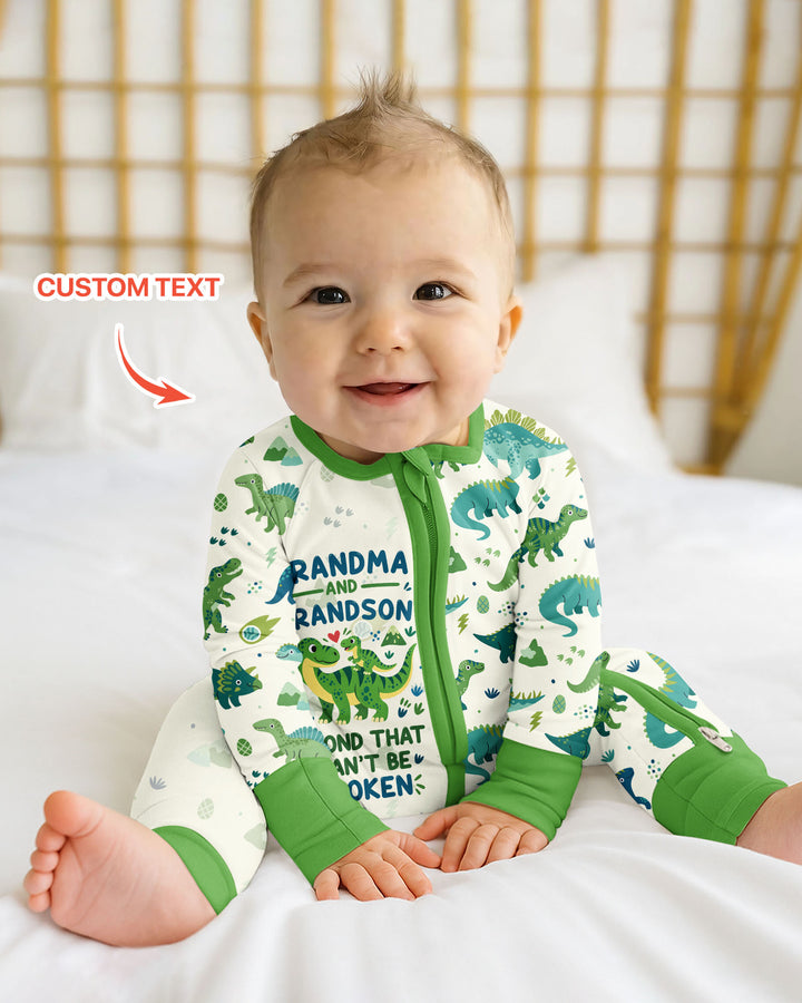 Personalized A Bond That Can't Be Broken Bamboo Convertible Zippy