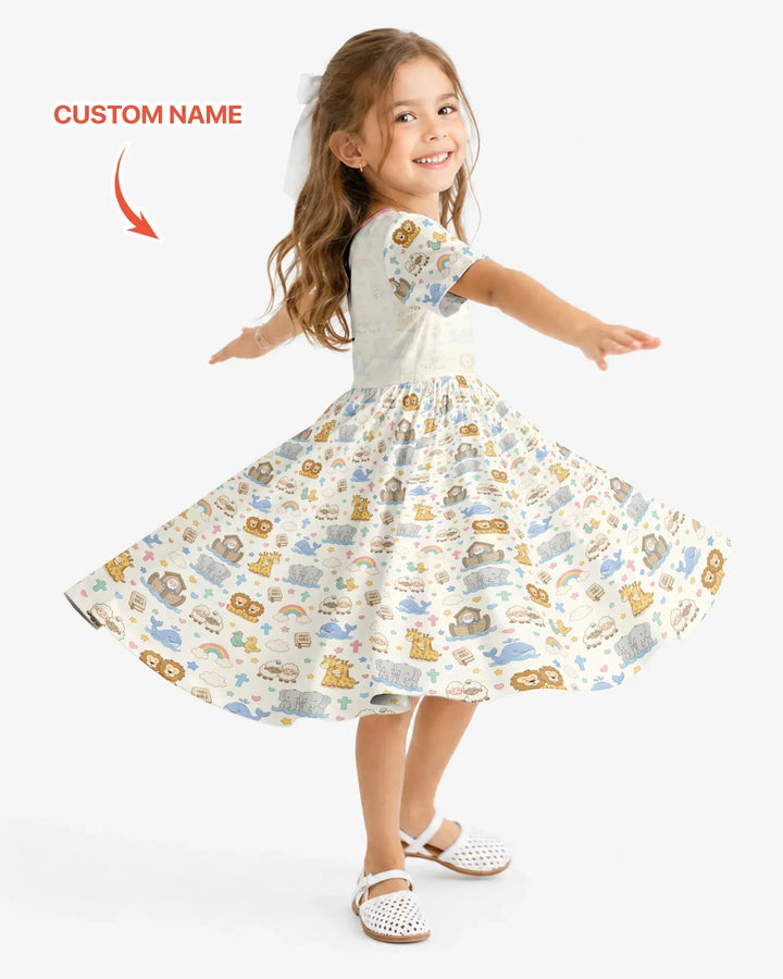 Vorlage Bambus Twirl Kleid