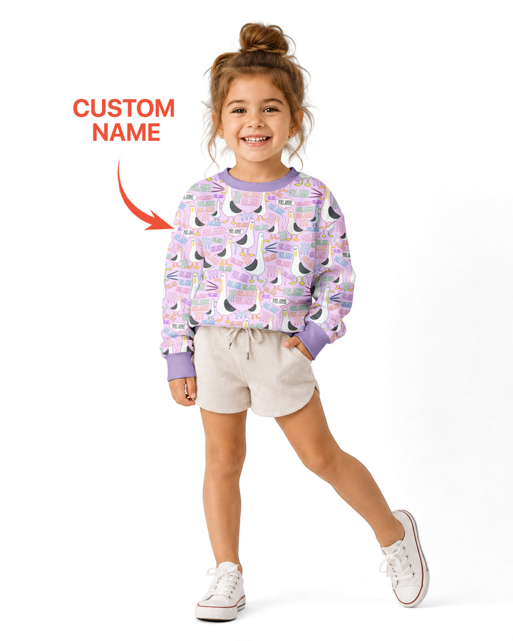 Custom Template Bambus-Rundhals-Sweatshirt