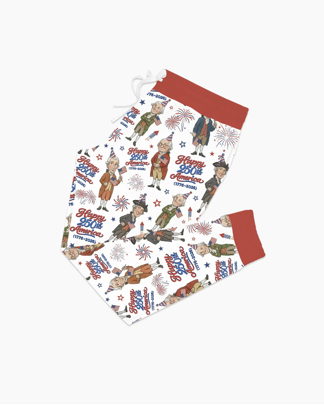 Party Like It's 1776 Family Matching Bamboo Women Pajama Set