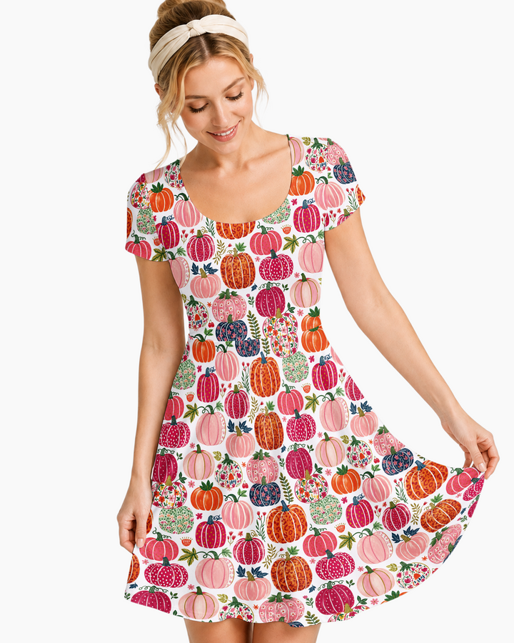 Vorlage Bambus Twirl Kleid