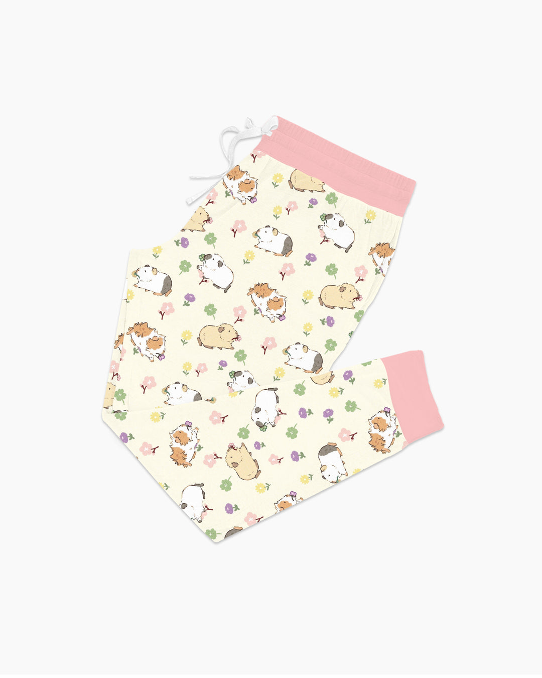 Guinea Pig Garden Bamboo Women Pajama Set