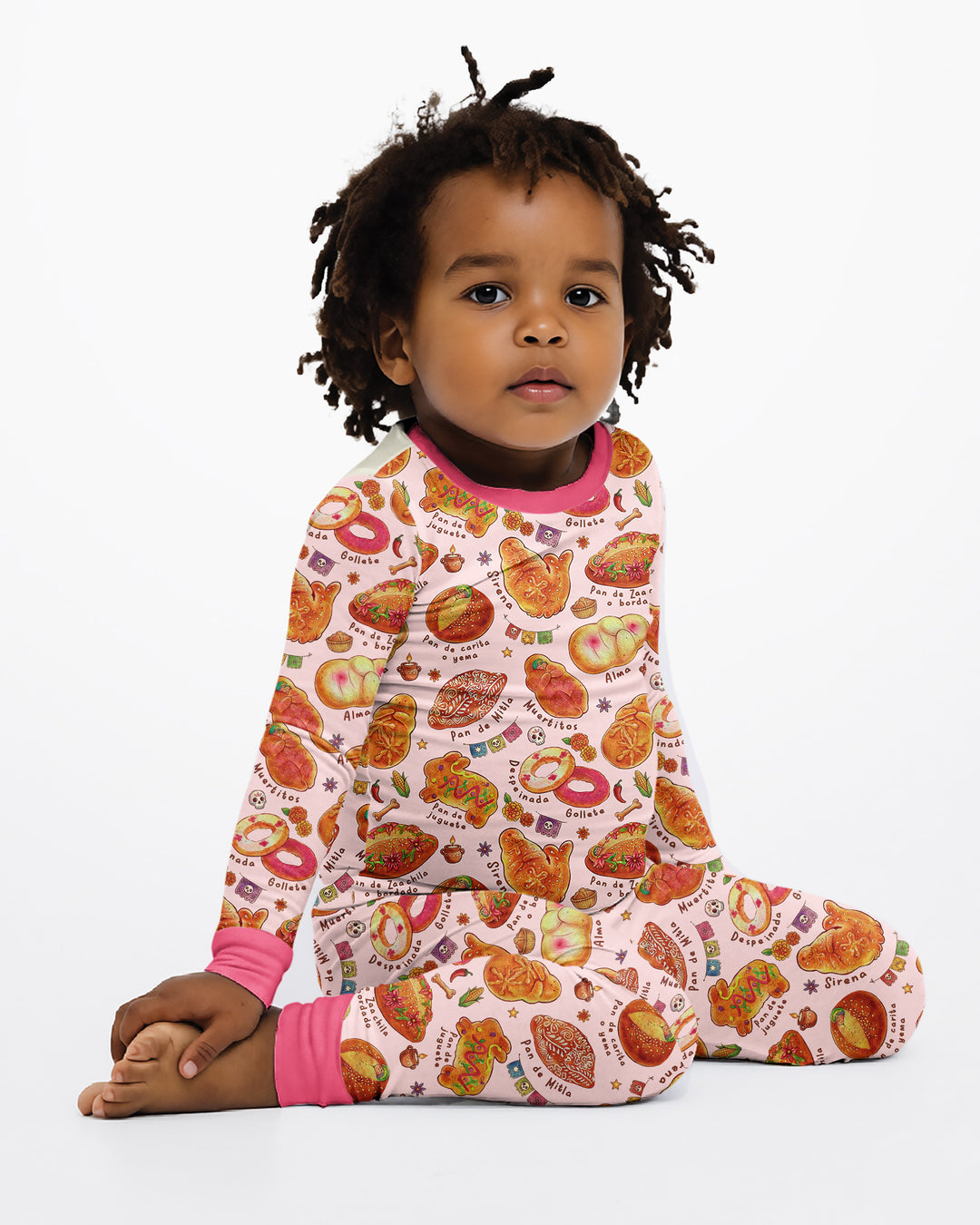 Pan Dulce Dreams Bamboo Two Piece Long Sleeve Pajama Set