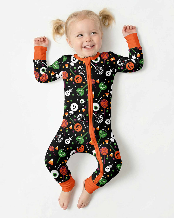 Halloween Lolipop I'm Just Here For The Candy Bamboo Convertible Zippy