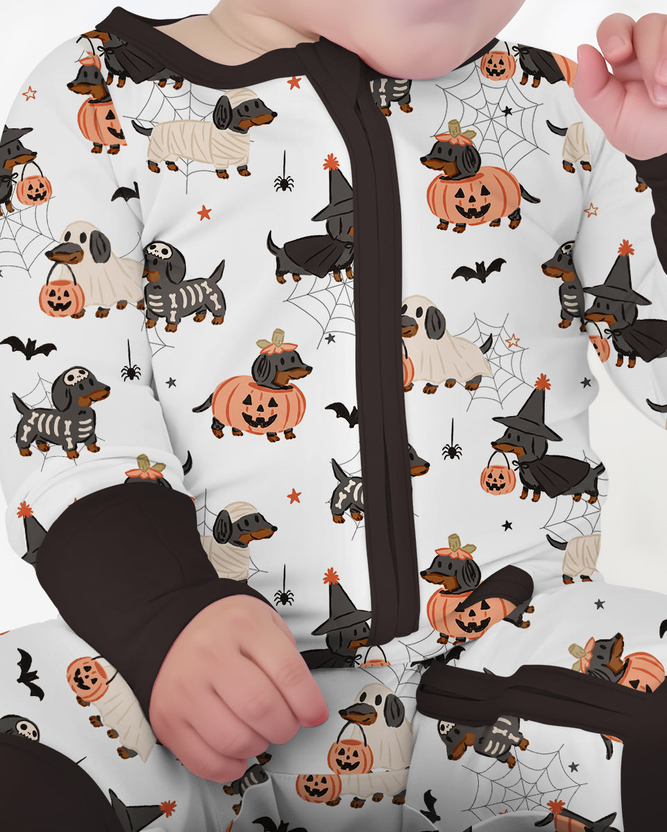 Howl-O-Weenie Dachshund Bamboo Convertible Zippy