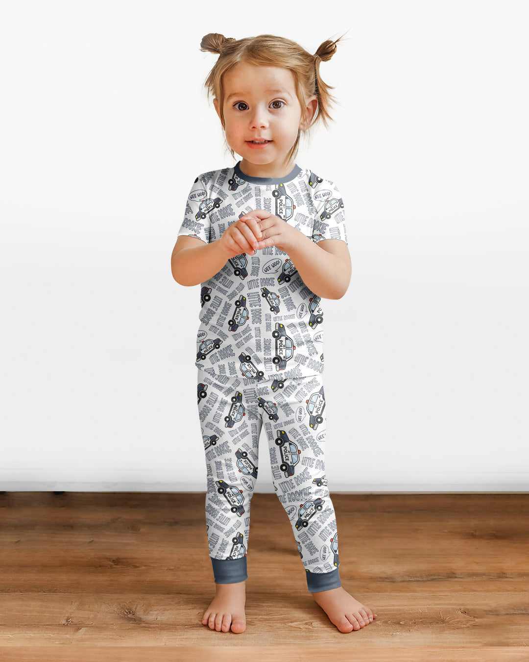 Zweiteiliges, kurzärmliges Pyjama-Set mit Marienkäfern