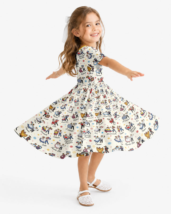 Vorlage Bambus Twirl Kleid
