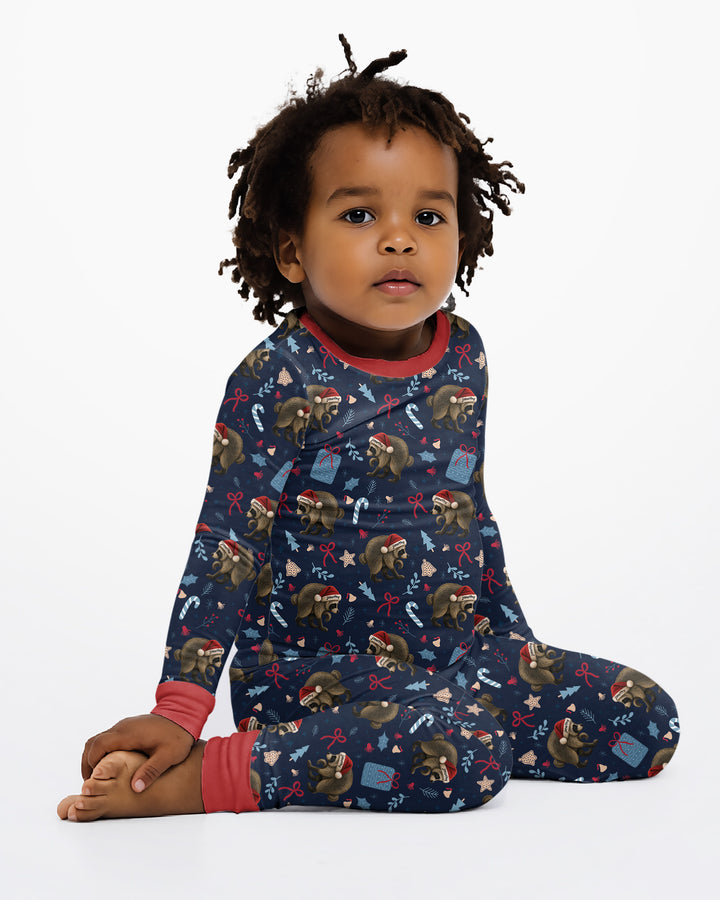 Be A Merry Jimothy Bamboo Two Piece Long Sleeve Pajama Set